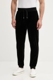 BOSS pantaloni de trening culoarea negru, cu imprimeu, 50550635