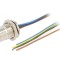 Cablu de conectare M12 5 pini 1m 125VAC 4A PUR