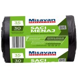 Saci menajeri Misavan professional 35l, 30buc/set