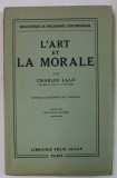 L&#039;ART ET LA MORALE par CHARLES LALO , 1934