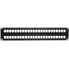 Patch Panel 48 porturi blank keystone 2U - TRENDnet TC-KP48 SafetyGuard Surveillance