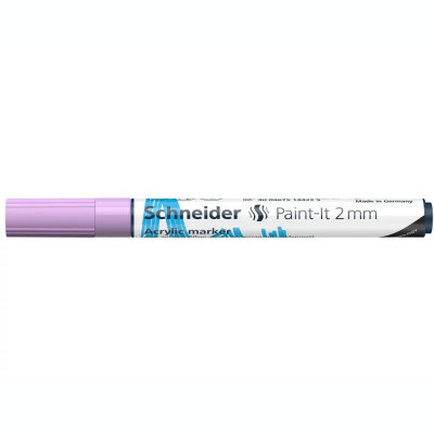 Marker cu vopsea acrilică Paint-It 310 2 mm Schneider Violet foto