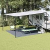 VidaXL Covoare pentru Cort Gri albastru 400 x 400 cm Polietilenă 42000180