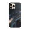 Husa compatibila cu Apple iPhone 12 Mini model Starry night,Silicon, Tpu, Viceversa, Transparent, Carcasa
