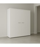 Dulap Mirela Alb 4 Usi