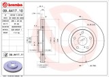 BREMBO 09.A417.11 PRIME LINE - UV Coated Disc frana
