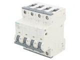 &Icirc;ntrerupător de Supracurent 4A 4 Poli 6kA 230/400V