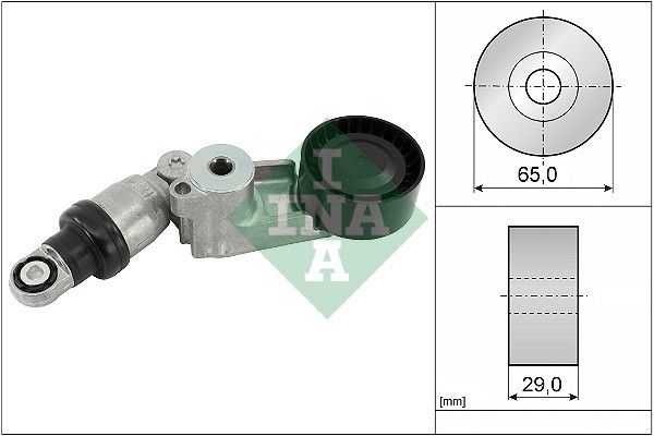 INA 534 0792 10 Intinzator curea, curea distributie