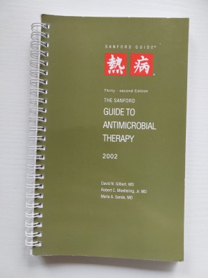 The Sanford Guide to Antimicrobial Therapy 2002, David N. Gilbert foto