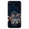 Husa silicon pentru Apple Iphone 4 / 4S, Abstract Architectural Design