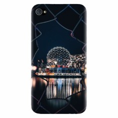 Husa silicon pentru Apple Iphone 4 / 4S, Abstract Architectural Design foto