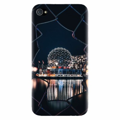 Husa silicon pentru Apple Iphone 4 / 4S, Abstract Architectural Design foto