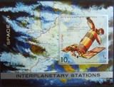 YEMEN A.R. - Statii interplanetare-1COLITA-NEOBLITERATA-NEDANTELATA,- YAR 048B
