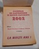 Calendar de gastronomie si retete naturiste