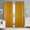 Draperie tip tesatura in cu rejansa transparenta cu ate pentru galerie, Madison, 150x235 cm, densitate 700 g/ml, Doria, 1 buc
