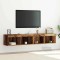 vidaXL Cabinet TV 2 pcs Lemn vechi 80 x 30 x 30 cm Lemn compozit 862201