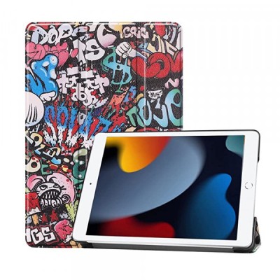 Husa pentru Apple iPad 10.2 (2021) / 10.2 (2020) / 10.2 (2019), Techsuit, FoldPro, Multicolor foto