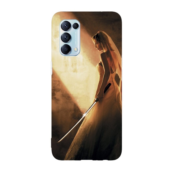 Husa compatibila cu Oppo A74 5G model Kill Bill, Silicon, TPU, Viceversa