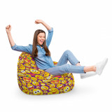 Fotoliu Puf Bean Bag tip Para XL Emoji