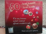 CD - 80 de ani de muzică &icirc;n 80 de ani de radio - Cele mai frumoase melodii rom&acirc;nești difuzate vreodată la radio, Album 4CD&#039;s-Set 2008.