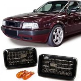 Indicatori laterali din sticla clara negri, potriviti pentru Audi 80 90 100 A6 C4 200 V8 Performance AutoTuning