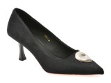 Pantofi eleganti EPICA negri, 3601, din piele naturala