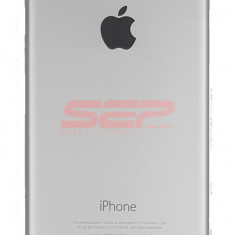 Capac baterie + mijloc + suport sim iPhone 6 BLACK
