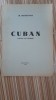 Cuban, Poeme de Razboi - Em. Pasculescu Orlea, Bucuresti 1943, Carte Veche