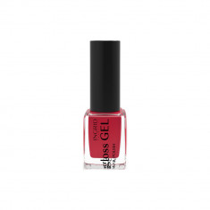 Lac de unghii Gloss Gel Ingrid Cosmetics, 580 rosu, 7 ml