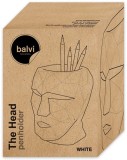 Suport instrumente de scris - The Head - White | Balvi