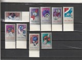 ROMANIA 1967 LP 642 - 10 ANI DE COSMONAUTICA SERIE MNH
