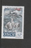 ROMANIA 2001 LP 1552 O.S.C.E. MNH NESTAMPILAT