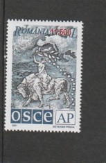 ROMANIA 2001 LP 1552 O.S.C.E. MNH NESTAMPILAT