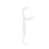 Set 10 x ata dentara tip scobitoare, 24 bucati set, alb