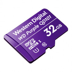 Card MicroSD 32GB&amp;#039;seria Purple Ultra Endurance - Western Digital WDD032G1P0C SafetyGuard Surveillance foto