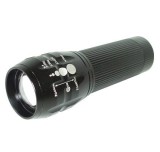 Mini Lanterna LED 35W Zoom Cree Q5, 240 lumeni, Aliaj Aluminiu, 3 Moduri Iluminare, Snur Agatare, Rezistenta Apa