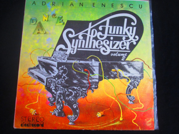 Adrian Enescu - Dance Funky Synthesizer, vol. 2_ vinyl,LP _ Electrecord(1984)