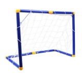 Set porti de fotbal 2 in 1 pentru copii cu minge si pompa