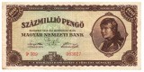 Ungaria 100 000 000 Pengo 1946 P-124 Seria 063027