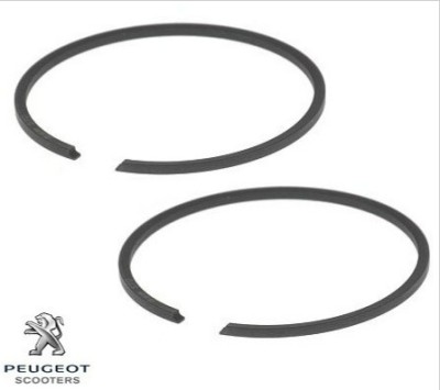 Set segmenti originali piston Peugeot 2T 80cc D48.00 (latime: 1.50 mm) foto