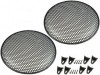 Masca Difuzor Auto 12 inch, Sistem Fixare, Negru, Set 2 Bucati, Grill Protectie Subwoofer