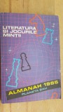 Literatura si jocurile mintii Alomanah 1985 Planeta sah