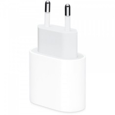 Incarcator Retea Apple, 20W, 3A, 1 x USB-C, Alb MUVV3ZM/A