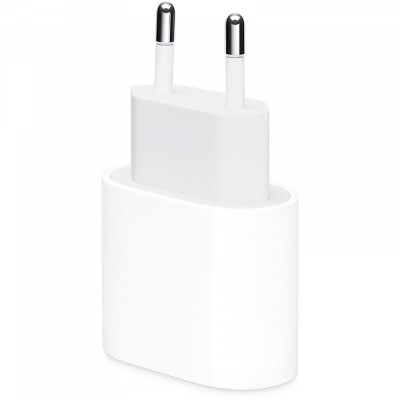 Incarcator Retea Apple, 20W, 3A, 1 x USB-C, Alb MUVV3ZM/A foto