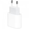 Incarcator Retea Apple, 20W, 3A, 1 x USB-C, Alb MUVV3ZM/A