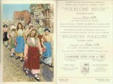 NI945 Folklore belge, Editi&eacute; par C&ocirc;te d&rsquo;Or, Le bon chocolat belge, Folklore C&ocirc;te d&rsquo;Or No 165, Deuxi&egrave;me s&eacute;rie