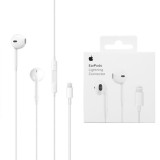 Casti cu Fir, Microfon si Mufa Lightning - Apple A1748 (MWTY3ZM/A) - White (Blister&nbsp;Packing)