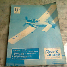 REVISTA SPORT SI TEHNICA NR.10/1968