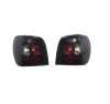 Stopuri Tuning VW Polo 6N2 Hatchback (99-01) Negru/Transparent, Stanga+Dreapta, Taiwan, Cu Locas Bec