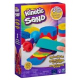 Cumpara ieftin Kinetic Sand, set unelte de curcubeu si accesorii